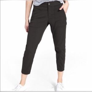 Athleta Trekkie Cropped Hiking Pants – Black – Size 6